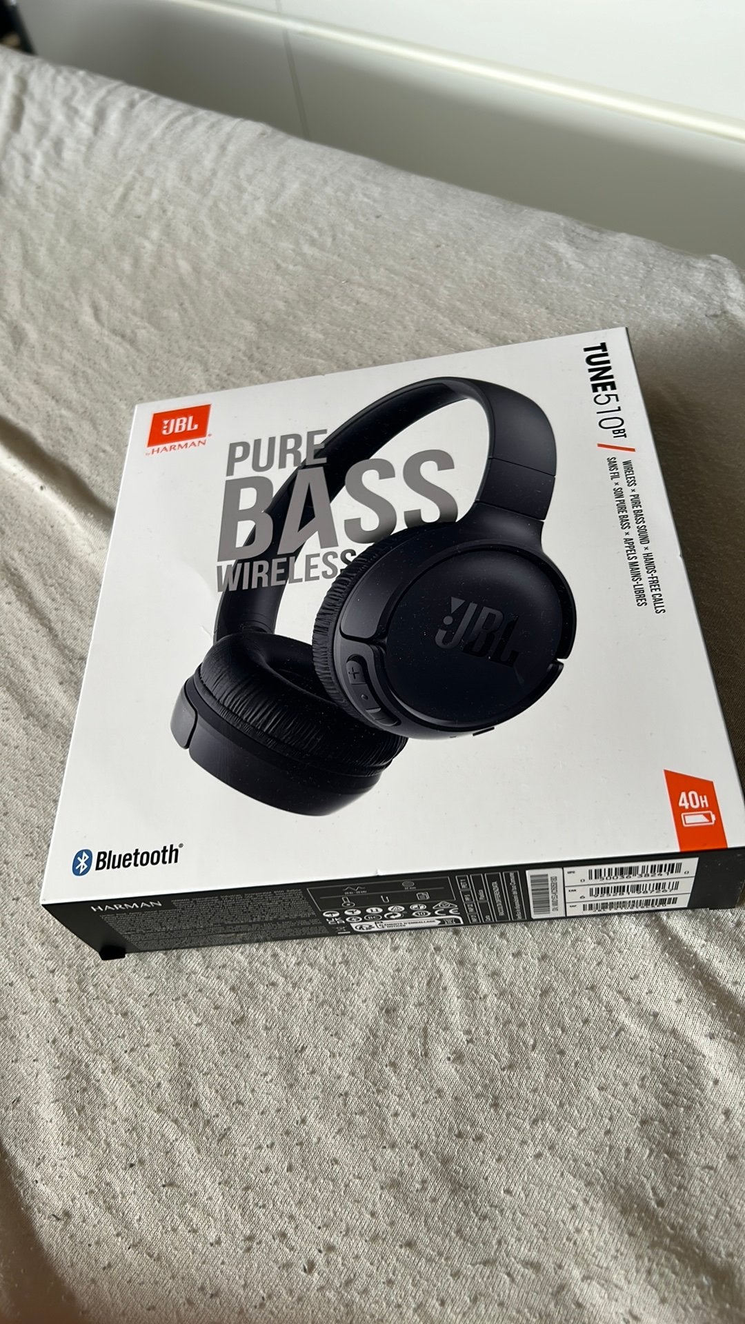 JBL tune510bt, Audio, Tv en Foto, Hoofdtelefoons, JBL, Bluetooth, Nieuw, On-ear