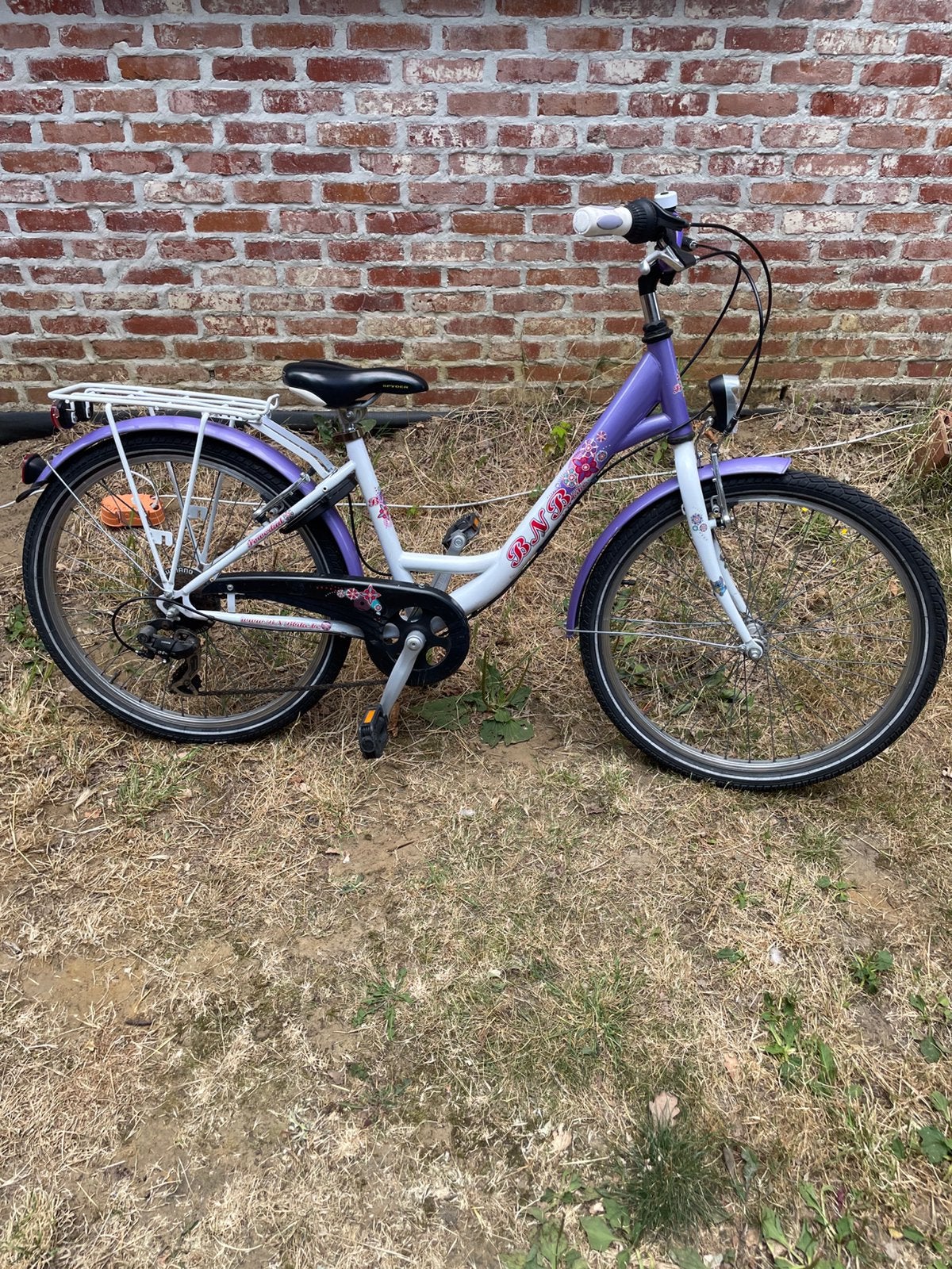 Meisjesfiets 24 inch BnB Bike, Vélos & Vélomoteurs, Vitesses, Comme neuf, Enlèvement, Frein sur jante