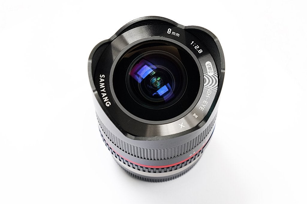 Samyang 8mm f/2.8 Fish-Eye II UMC for Fujifilm X Mount, Enlèvement ou Envoi, Comme neuf