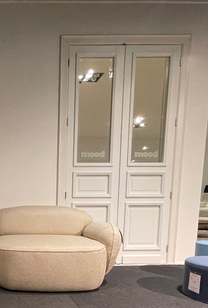Porte pleine avec vitrail (porte double), Enlèvement, Verre, 120 cm ou plus, 215 cm ou plus