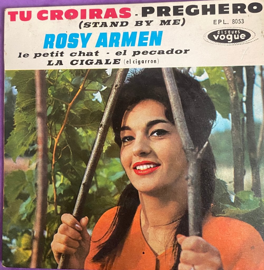 Rosy Armen —Je zult het geloven - Pregero (Stand By Me), Cd's en Dvd's, Vinyl Singles, Gebruikt, 7 inch, Ophalen of Verzenden