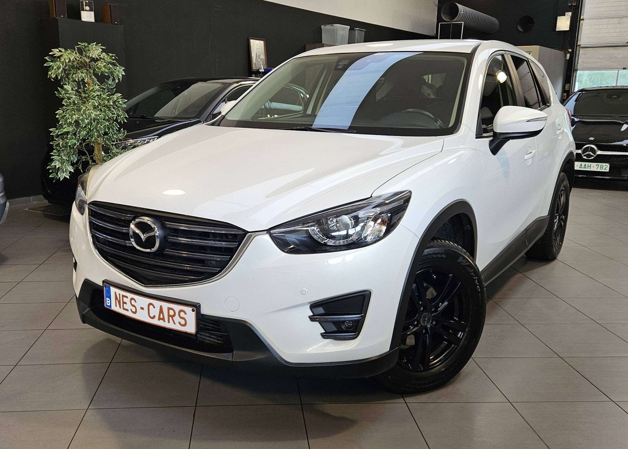 Mazda CX-5 2.2 SKYACTIV-D 4WDBOITE AUTO,GPS,CAMERA,MARCHAND, Auto's, Stof, Gebruikt, 4 cilinders, Lichtsensor