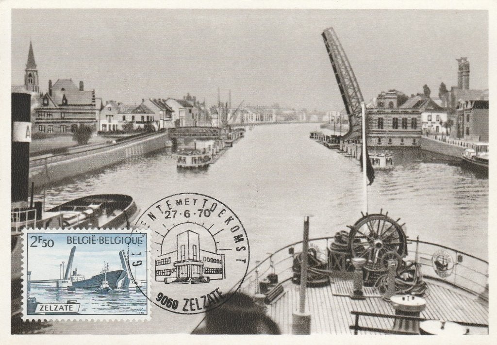 Zelzate, Verzamelen, Postkaarten | België, Ophalen of Verzenden, 1960 tot 1980, Ongelopen, Oost-Vlaanderen