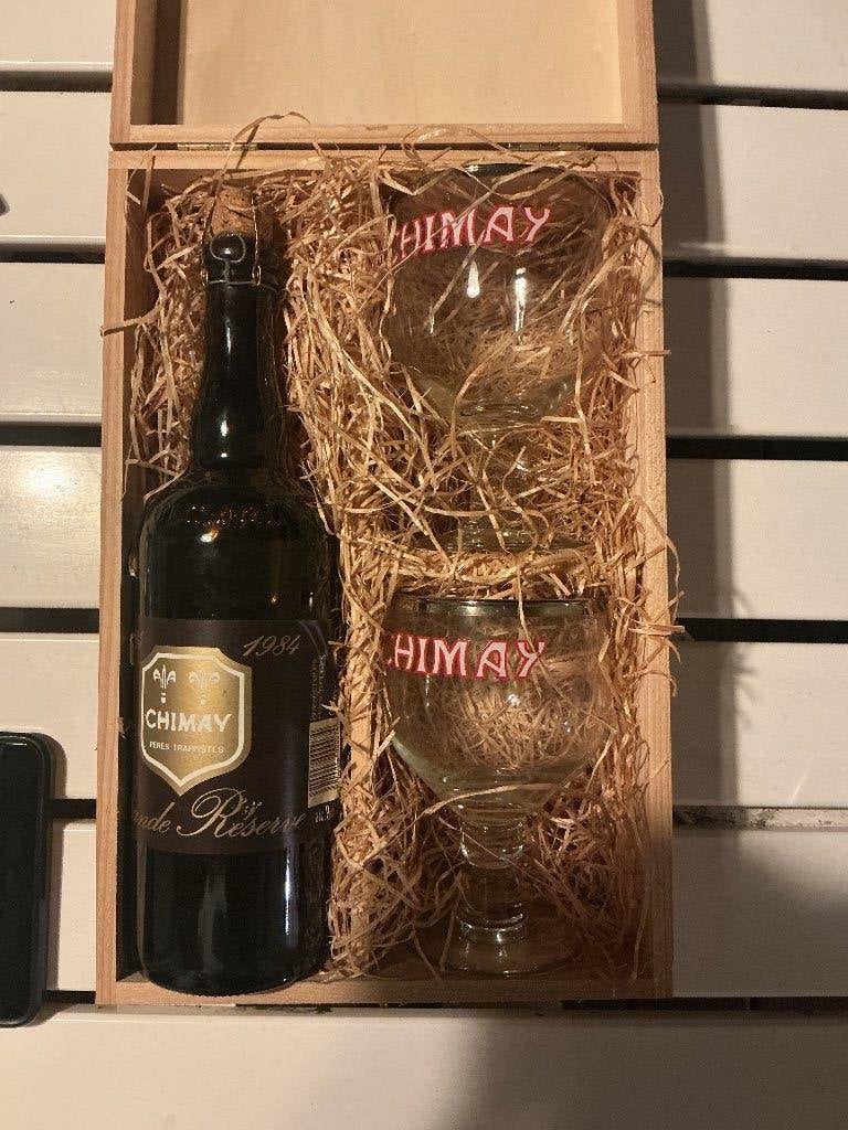 Coffret Chimay 1986, Envoi, Neuf, Verre à bière