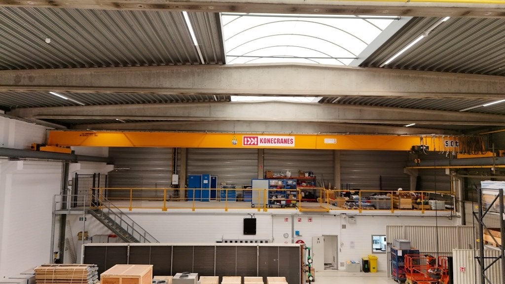 Rolbrug 23.100 mm / Konecranes / 5 ton / 2002. Izgst, Ophalen, Gebruikt, Elektrisch