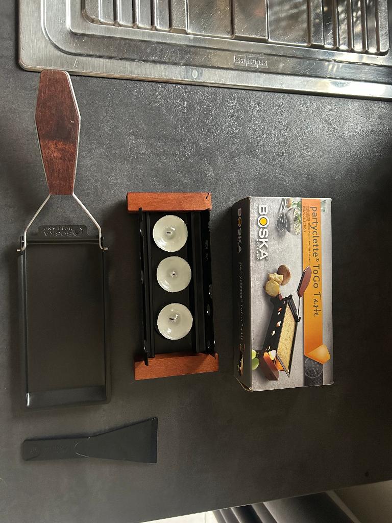 Appareil à raclette individuel, Electroménager, Enlèvement, Comme neuf, Moins de 4 personnes