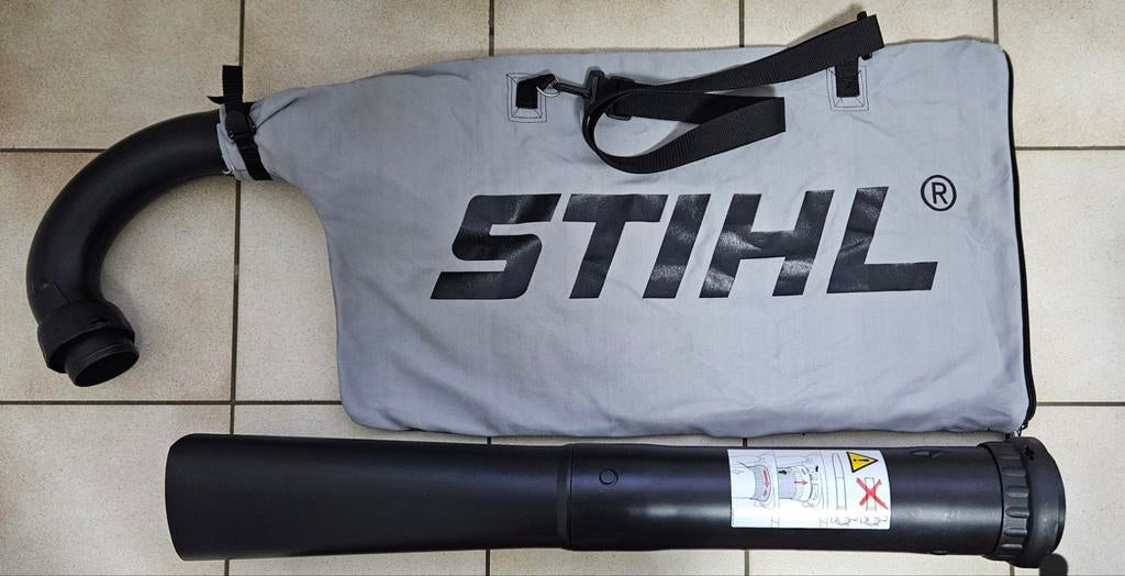 Sthil sh 86 zak met zuigmond als nieuw, Tuin en Terras, Ophalen