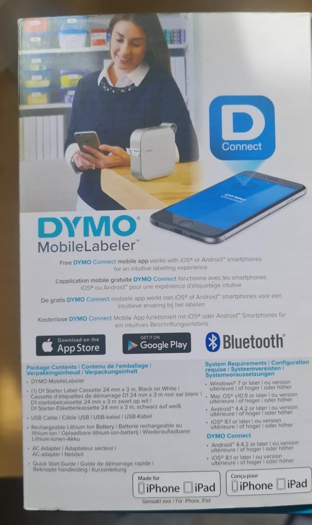 DYMO LABELPRINTER, Computers en Software, Pocketprinters, Ophalen