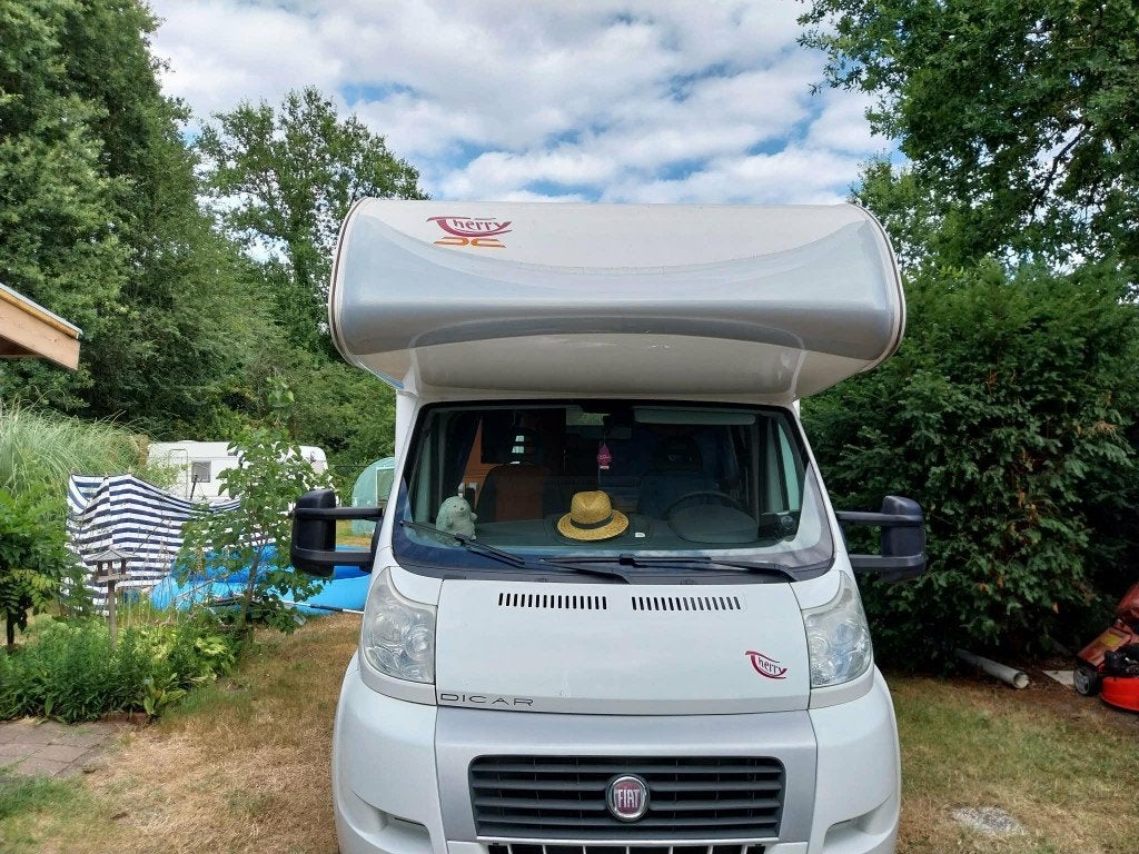 giottiline camper, Caravanes & Camping, Camping-cars, Siège de train, Toilette à cassette, Fiat, Boîte manuelle