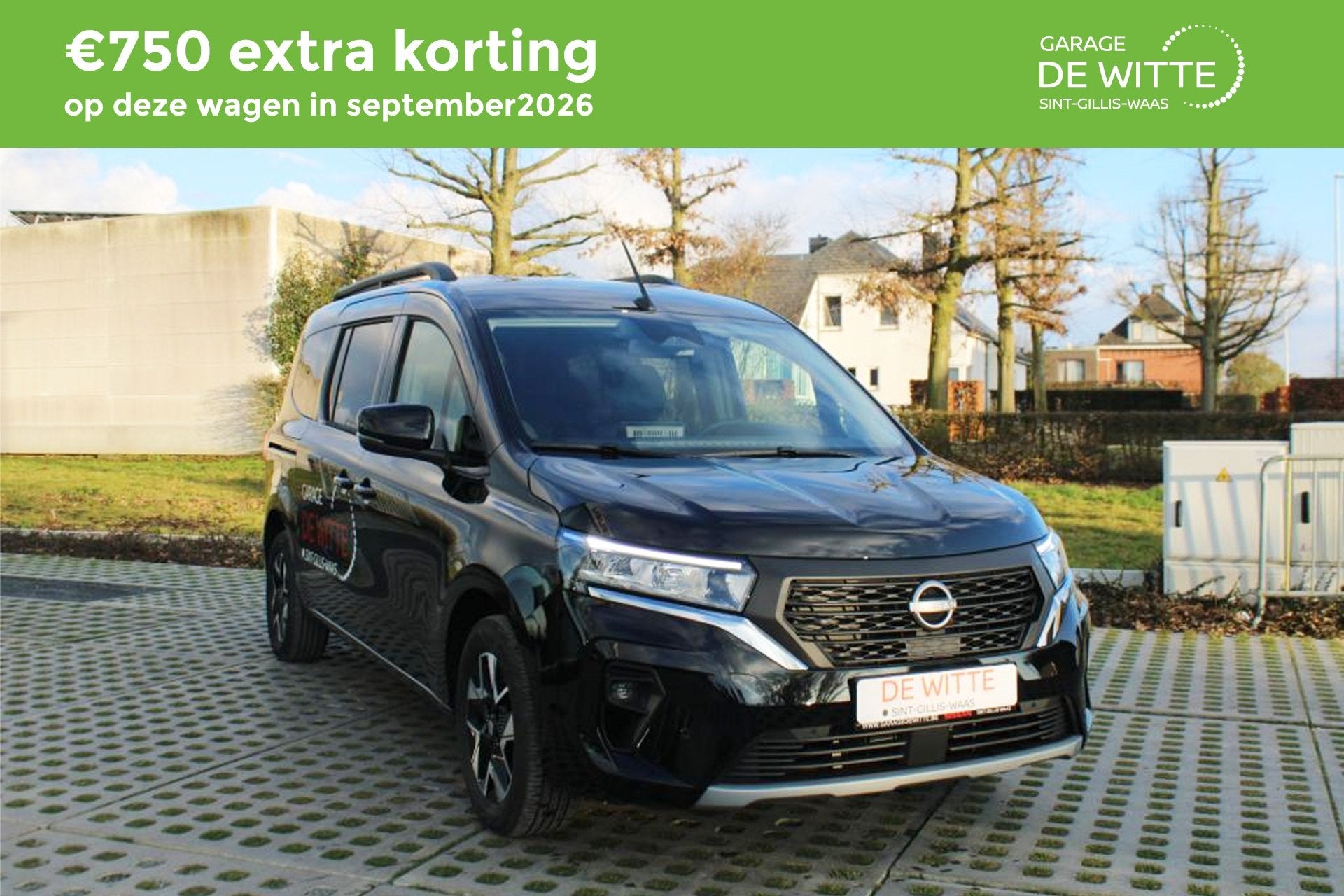 Nissan Townstar COMBI L1H1 N-CONNECTA 130pk (Automaat) + Des, Auto's, Automaat, Stof, Overige kleuren, Break