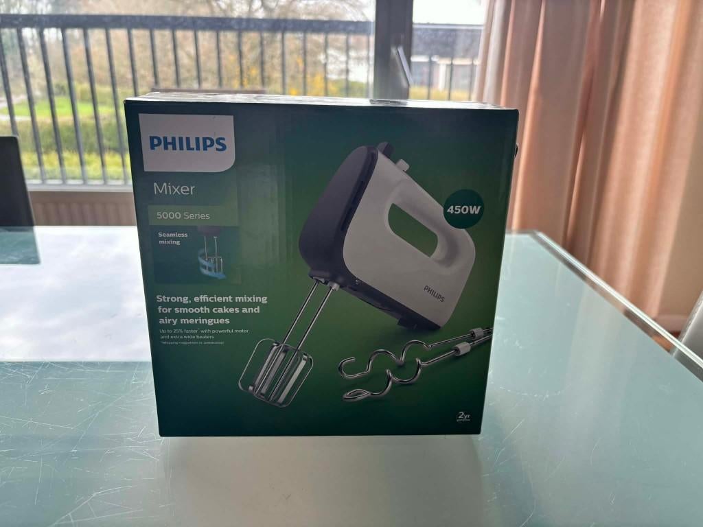 Philips mixer uit de 5000-serie, Ophalen of Verzenden, Nieuw