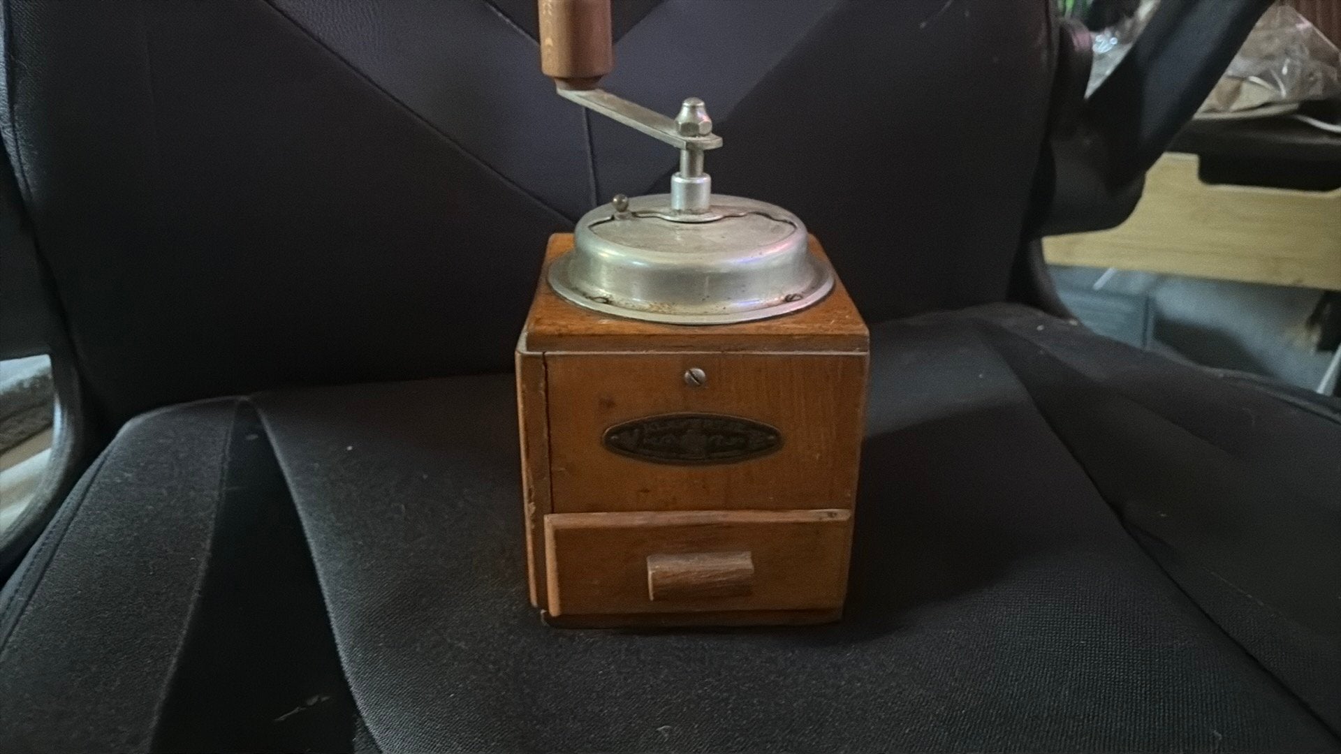 oude Belgische koffiemolen – Verviers – verzamelobject, Antiquités & Art, Enlèvement