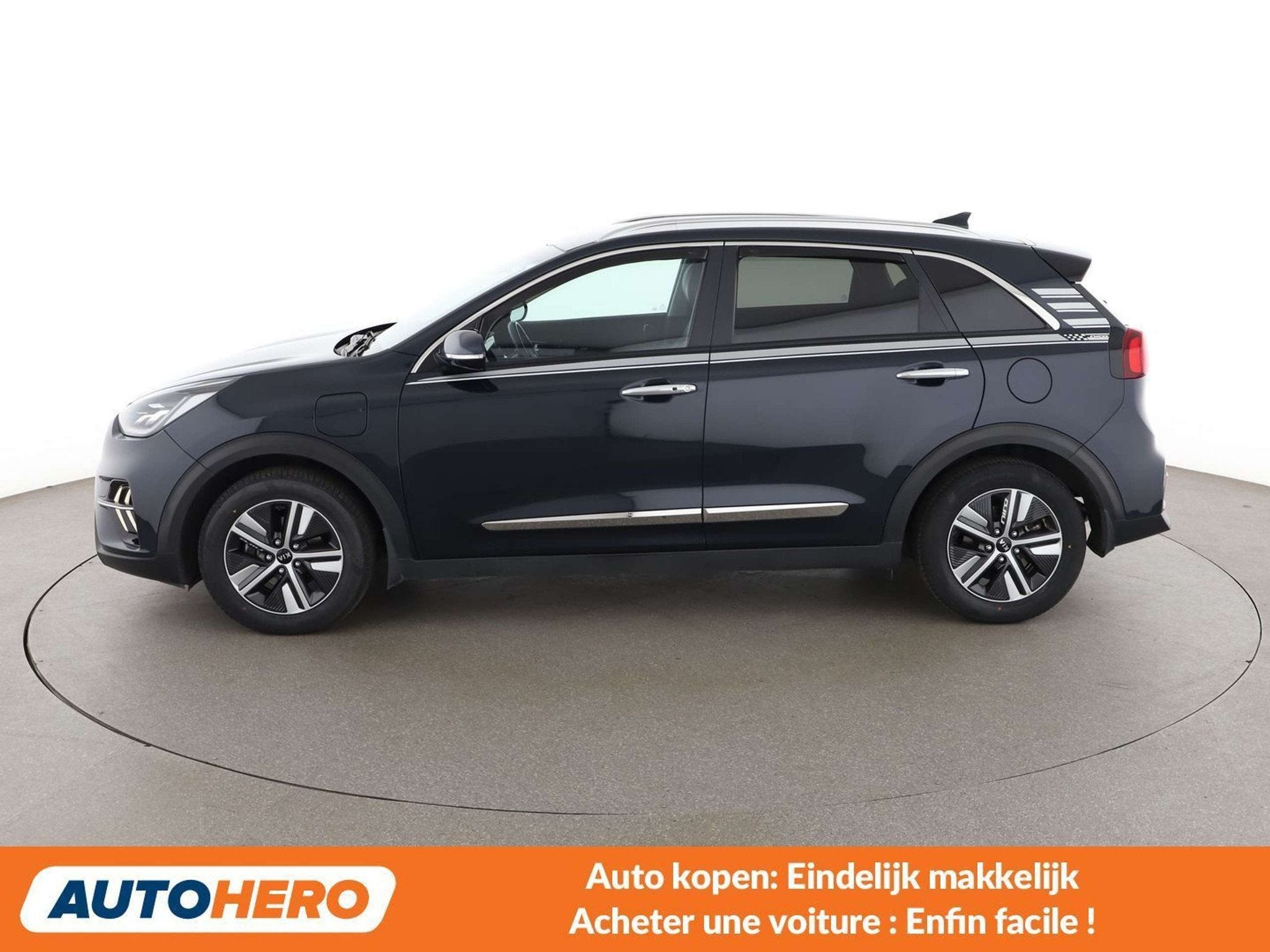 Kia Niro 1.6 Plug-in Hybrid Platin (automatique), Autos, Cuir, Achat, Euro 6, Noir