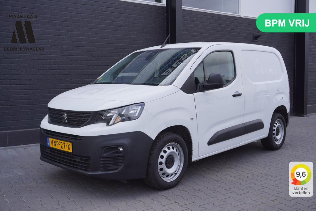 Peugeot Partner 1.5 BlueHDI 130PK EURO 6 - Airco - Cruise -, Auto's, Bestelwagens en Lichte vracht, Automaat, Wit, Bedrijf, Diesel