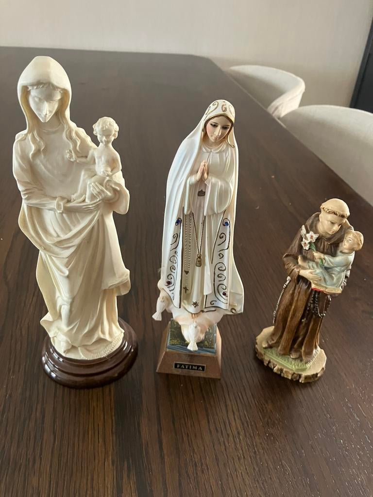 Religieuze beeldjes, Antiek en Kunst, Antiek | Religieuze voorwerpen, Ophalen of Verzenden