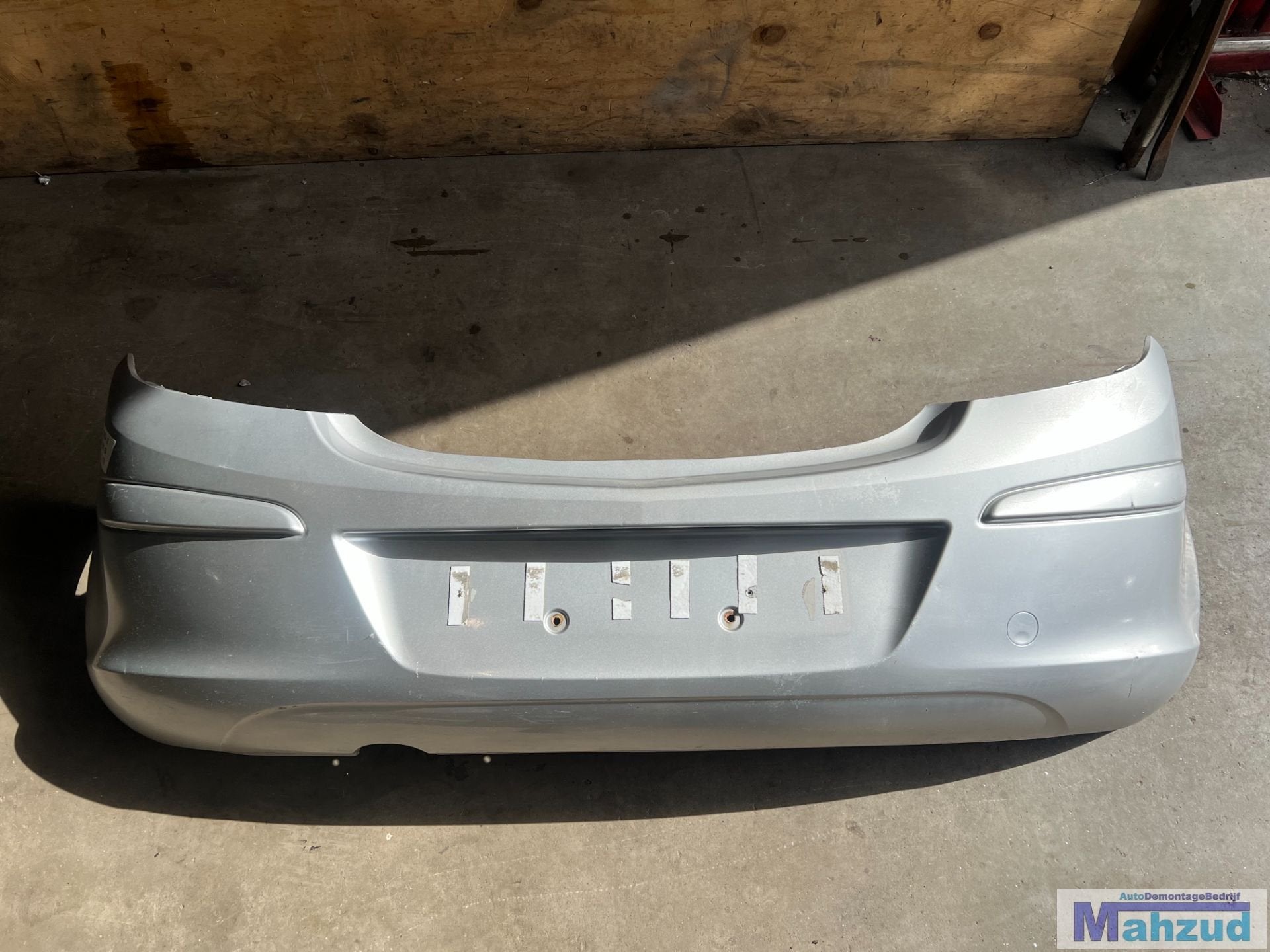OPEL CORSA D Grijs zilver Z157 achterbumper 3deurs, Auto-onderdelen, Gebruikt, Opel Automobile GmbH, Kontakt@opel-infoservice.de