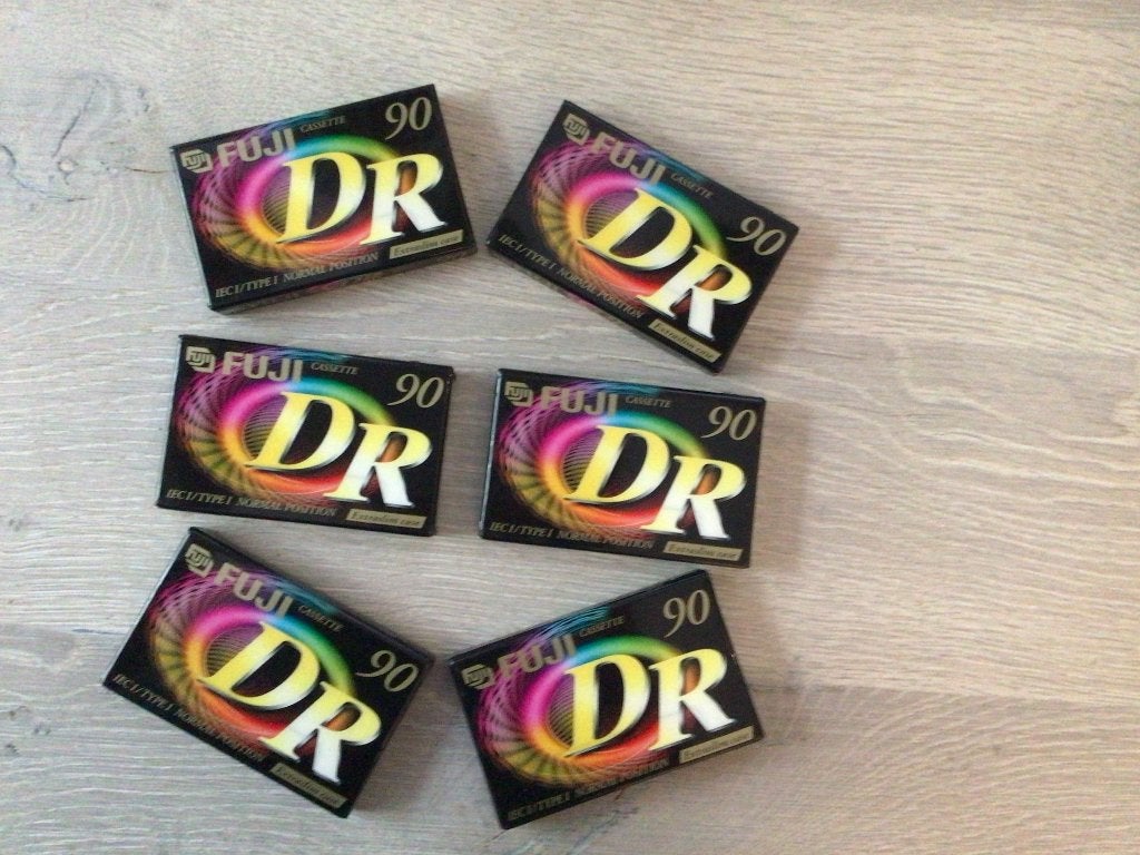 Fuji DR cassettebandjes lot 15€, Cd's en Dvd's, Cassettebandjes, Ophalen of Verzenden, Nieuw in verpakking, 2 t/m 25 bandjes, Origineel