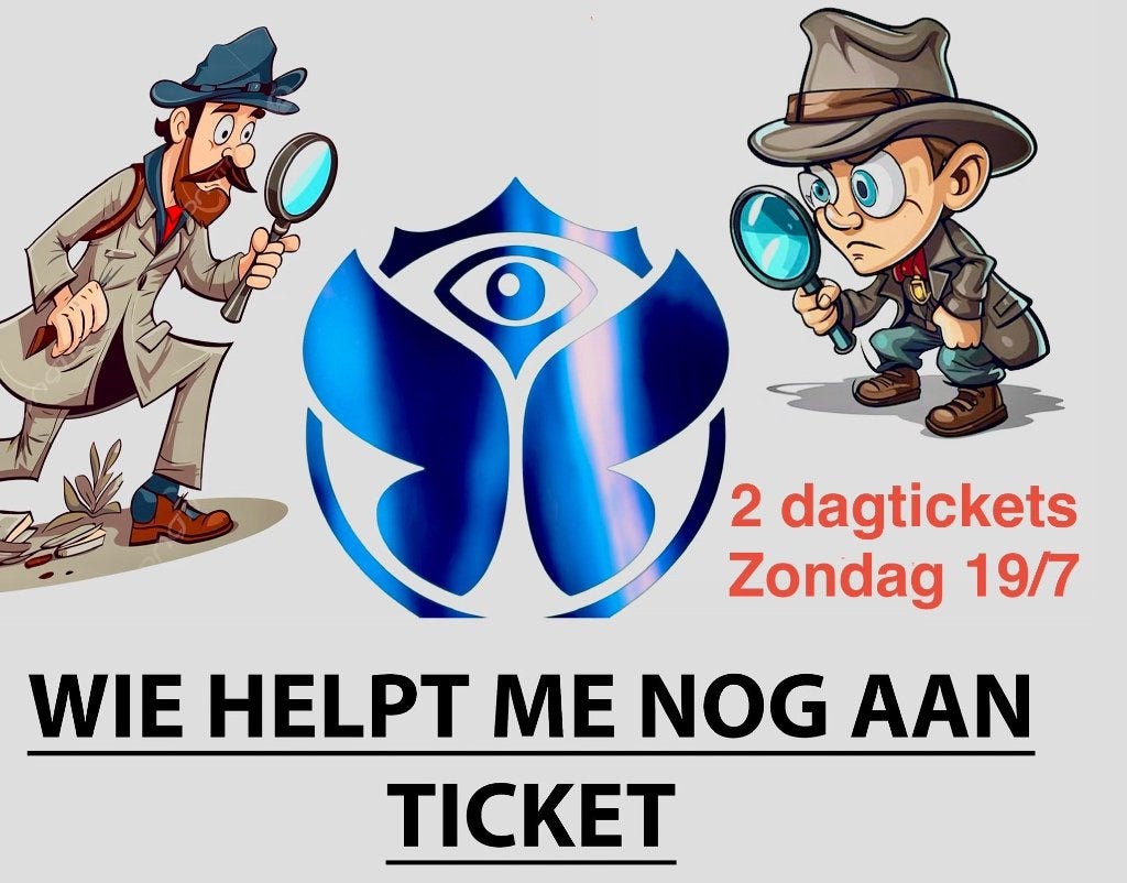 Wie heeft nog 2 dagtickets voor zondag w1, tegen faire prijs, Twee personen