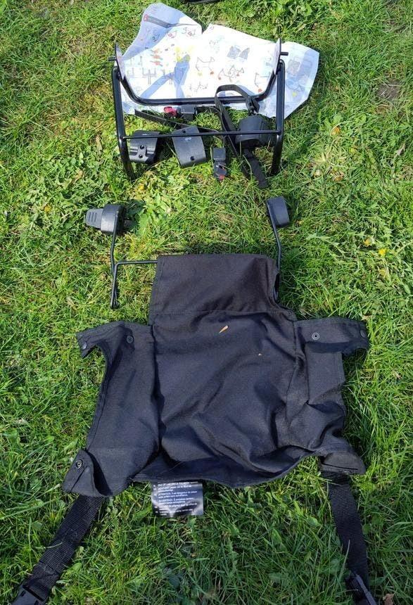 Maxi-Cosi adapters Mountain Buggy (clip 16 + hangmat), Kinderen en Baby's, Buggy's, Zo goed als nieuw, Maxi-Cosi, Duomodel, Ophalen of Verzenden