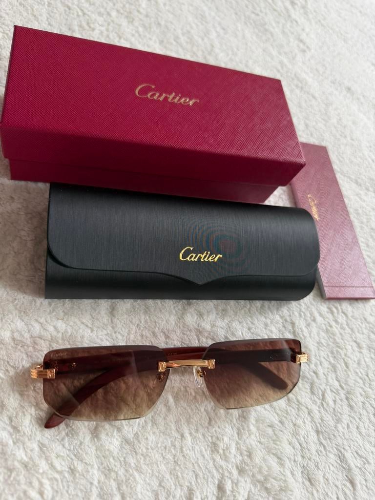Lunettes Cartier, Bijoux, Sacs & Beauté, Lunettes de Soleil & Lunettes | Hommes, Enlèvement, Comme neuf, Lunettes