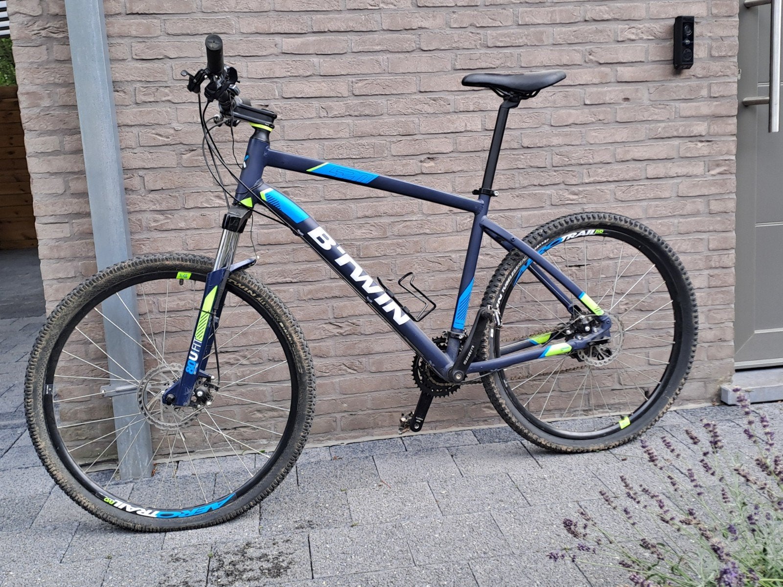 Mountainbike btwin 520 maat xl, Fietsen en Brommers, Ophalen