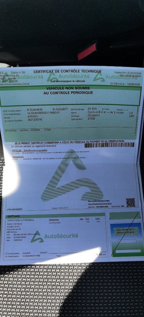 aixam city prête à immatriculé, Argent ou Gris, Achat, 2 cylindres, Diesel