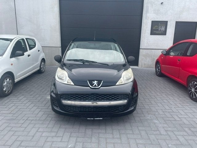Peugeot 107 1.0I Active, 90370 KM, Euro5, Keuring + Garantie, Stof, 50 kW, 103 g/km, Zwart