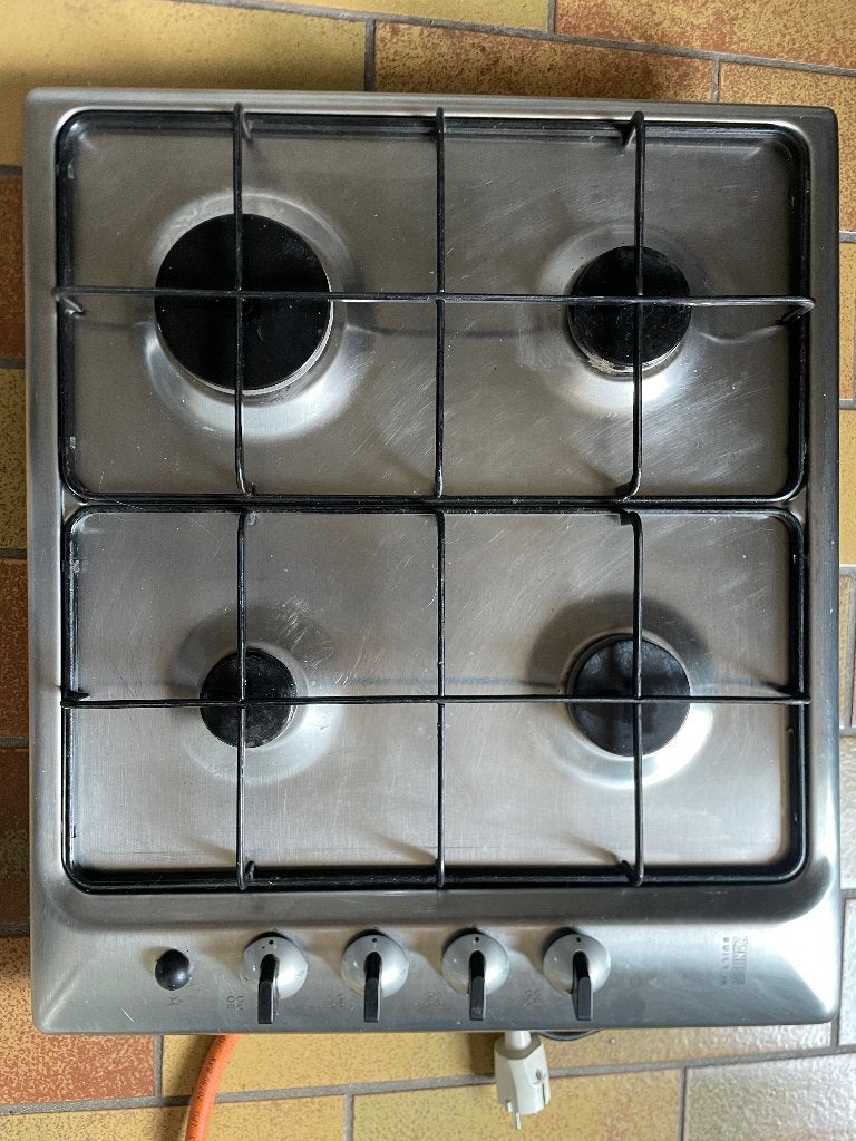 Gasvuur, Ophalen, Gebruikt, Minder dan 85 cm, 4 kookzones
