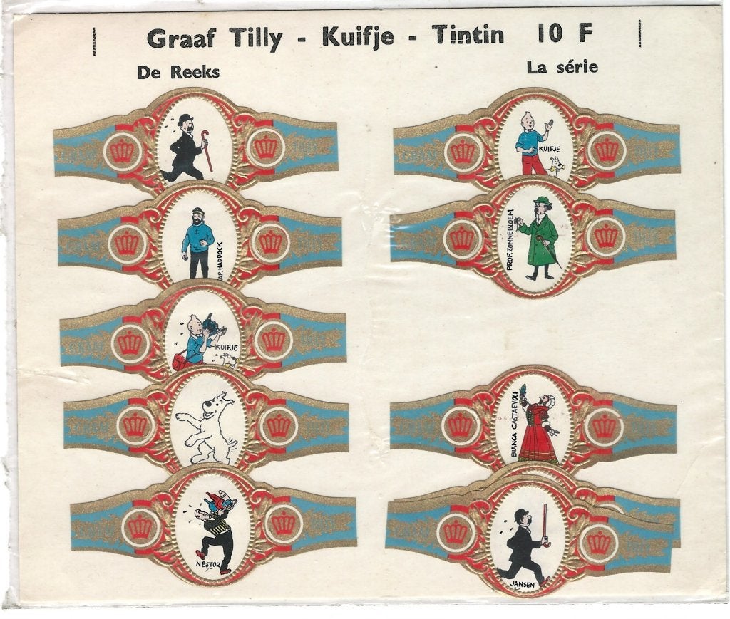 Des groupes de cigares de Belgique, Collections, Articles de fumeurs, Briquets & Boîtes d'allumettes, Envoi, Neuf, Bagues de cigare