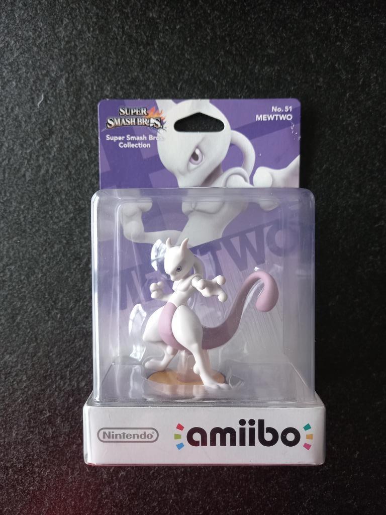 Nintendo Amiibo Super Smash Bros Collection Mewtwo NIEUW, Consoles de jeu & Jeux vidéo, Jeux | Nintendo Switch, Enlèvement, Neuf