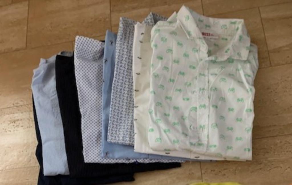 hemden  - maat 164, Enfants & Bébés, Vêtements enfant | Taille 164, Garçon, Enlèvement ou Envoi, Chemise ou À manches longues