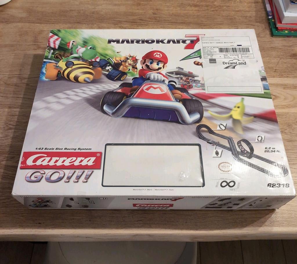 Mario Kart 7 racebaan. Carrera go !!!, Enlèvement ou Envoi, Comme neuf, Circuit, Carrera