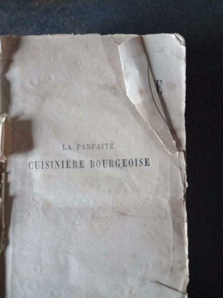 La parfaite cuisiniére Bourgeoisie, Antiquités & Art, Enlèvement