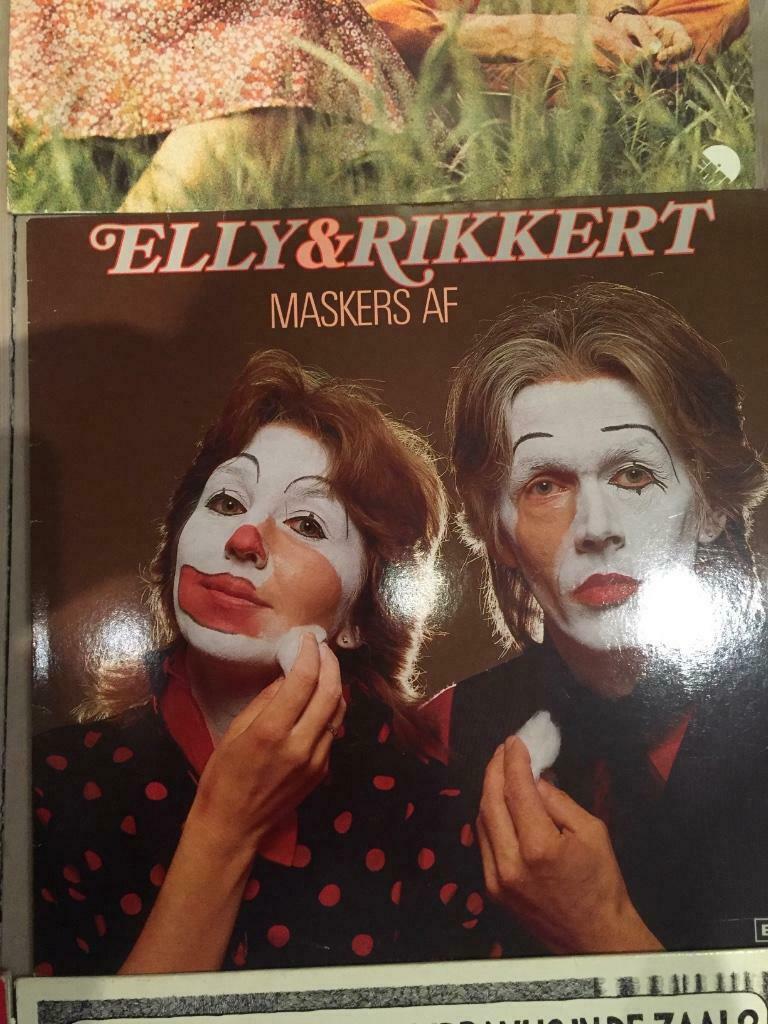 LP  Elly& Rikkert / Maskers Af, Ophalen of Verzenden, Gebruikt