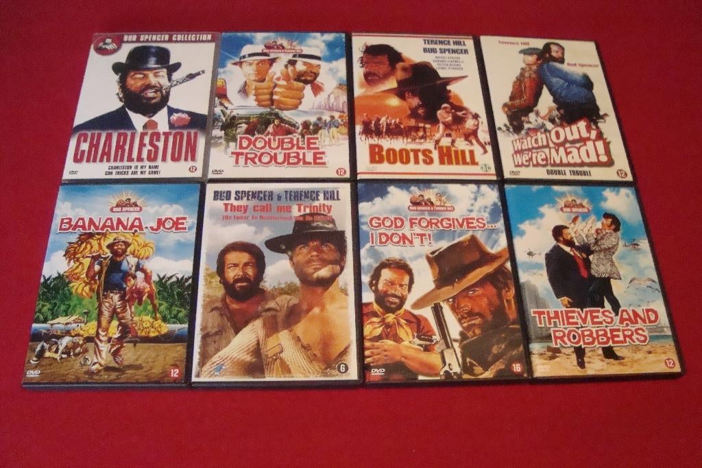 23 dvd's met bud spencer en terence hill, Enlèvement ou Envoi, Comédie d'action