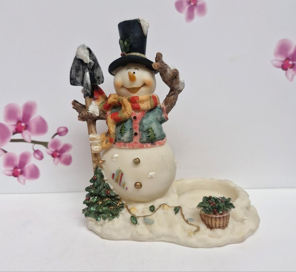 🤍 Figurine chandelier bonhomme de neige ⛄️, Enlèvement ou Envoi, Comme neuf