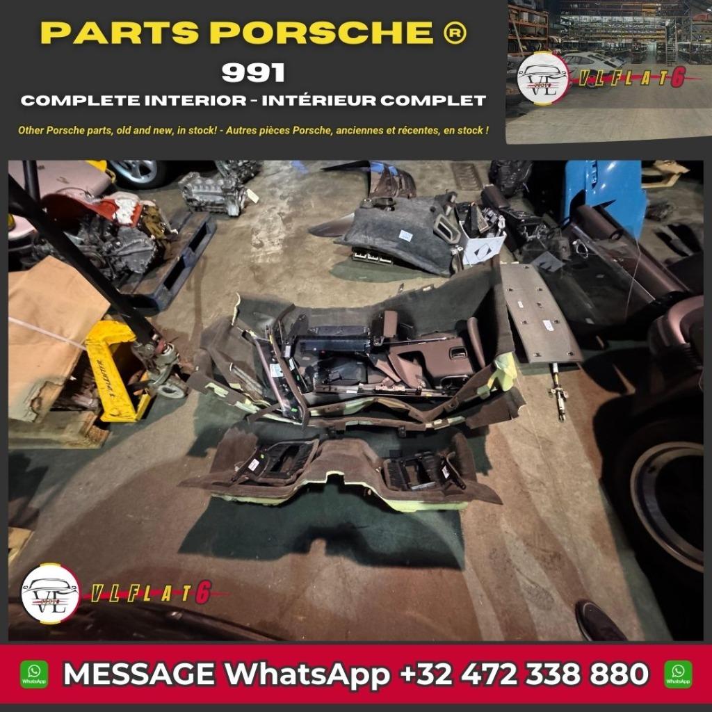 Volledig interieur Porsche 991 Cabriolet Brown, Ophalen, Gebruikt, Porsche