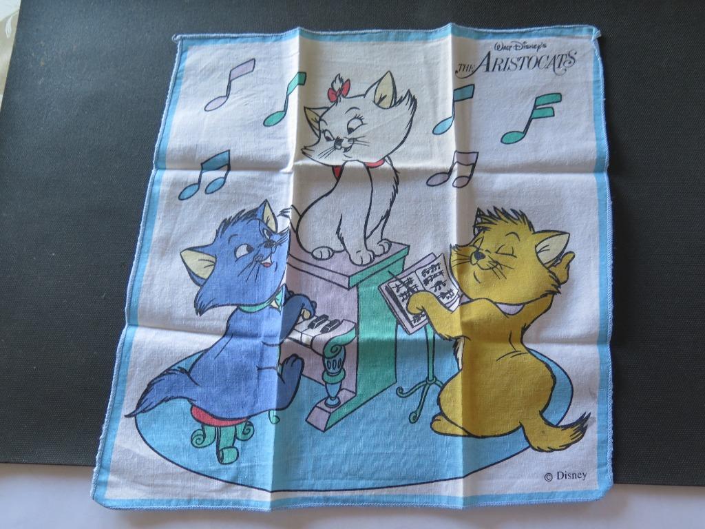 Zakdoek van de Aristocats, Verzamelen, Ophalen of Verzenden, Overige figuren, Zo goed als nieuw, Kleding of Textiel