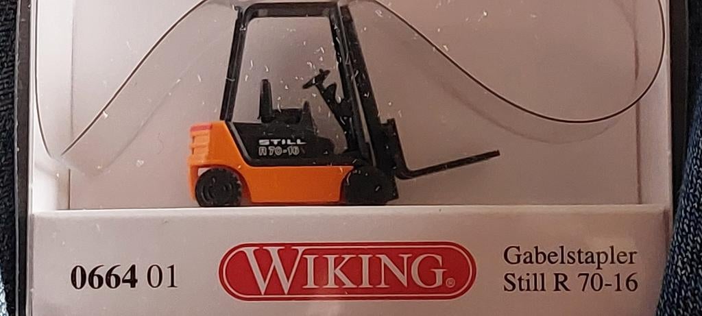 CHARIOTS ÉLÉVATEURS STIHL H0LK 2007 1/87, Envoi, Neuf, Grue, Tracteur ou Agricole, Wiking
