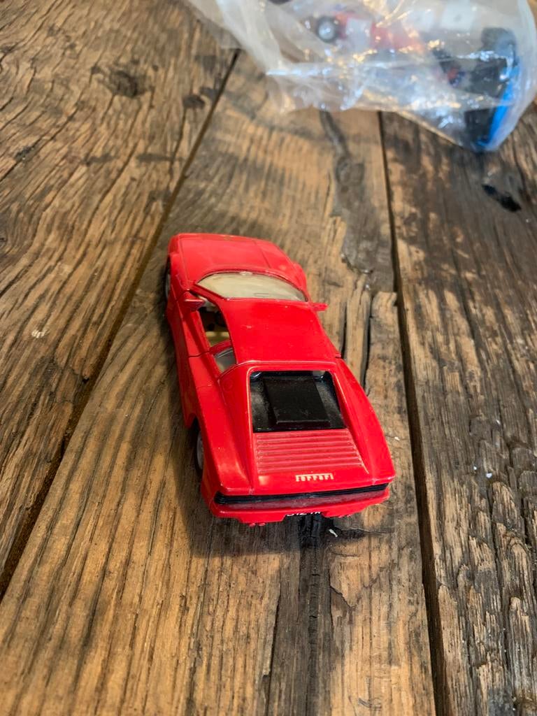 Vintage modelauto Ferrari 512 TR Maisto Shell 1/39 schaal, Hobby en Vrije tijd, Ophalen of Verzenden, Zo goed als nieuw