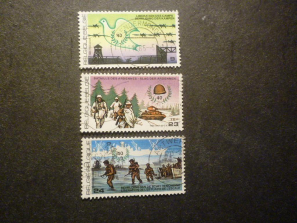 België/Belgique 1985 Mi 2238/2240(o) Gestempeld/Oblitéré, Envoi, Oblitéré