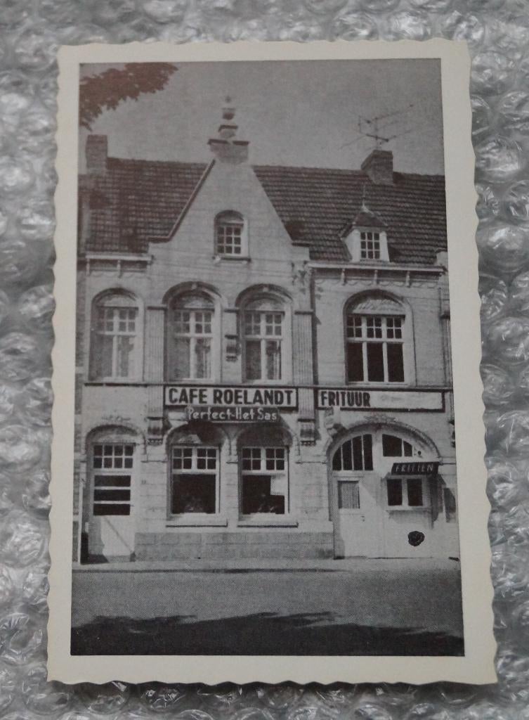 postkaart café Roelandt Diksmuide, Ophalen of Verzenden, Ongelopen, West-Vlaanderen