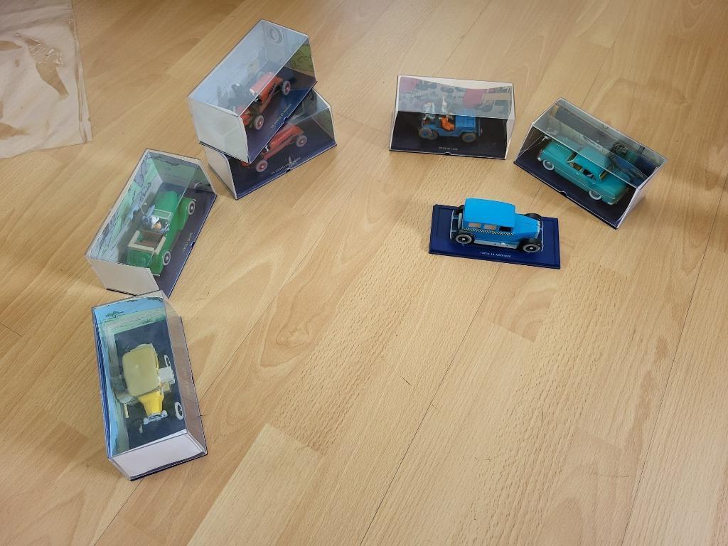 Miniatuur auto Kuifje, Ophalen of Verzenden, Kuifje, Gebruikt, Beeldje of Figuurtje