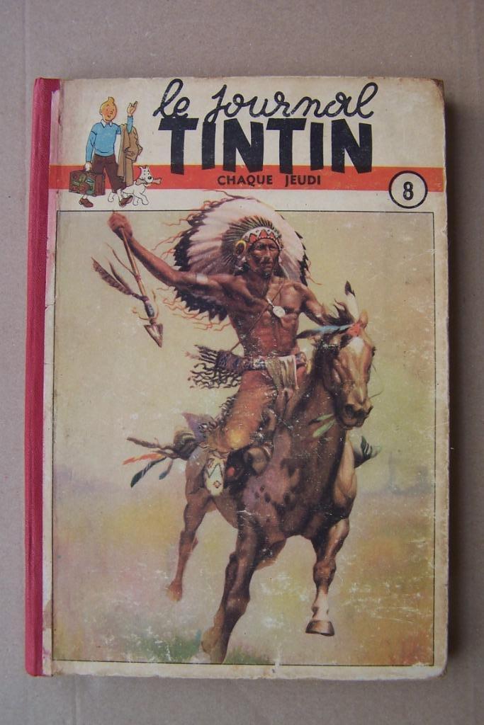 Tintin  - Recueil n°8 - Bien complet et TBE, Livres, Envoi, Utilisé