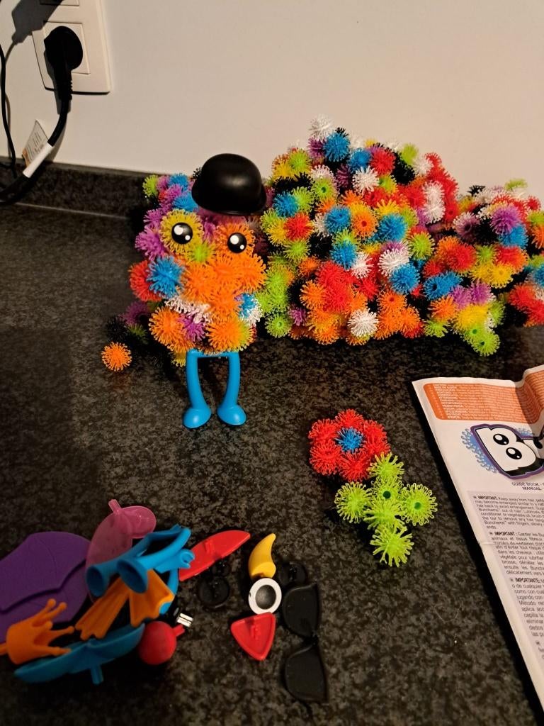 Bunchems met bijhorend boekje en accessoires, Enlèvement ou Envoi, Utilisé