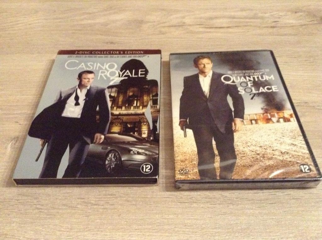 James Bond 007 verschillende DVD'S, Cd's en Dvd's, Dvd's | Actie, Zo goed als nieuw, Actie, Vanaf 12 jaar, Ophalen of Verzenden