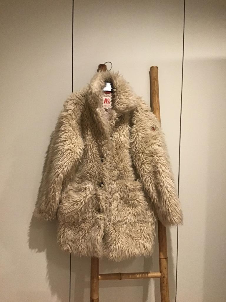 Warm harig jasje AO76 maat 12j, Ophalen, Meisje, AO76 American Outfitters, Zo goed als nieuw