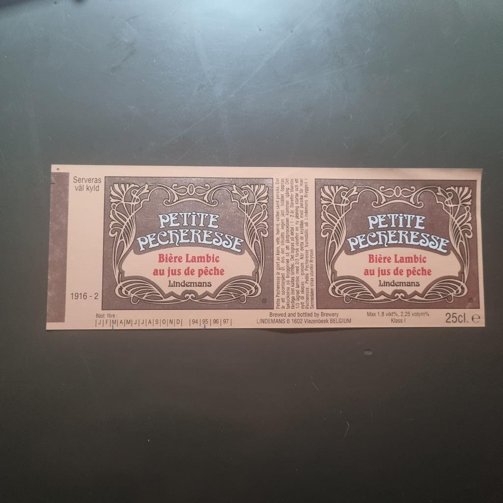 Etiquette Petite Pecheresse (modèle 2), Enlèvement ou Envoi, Utilisé, Autres types, Autres marques