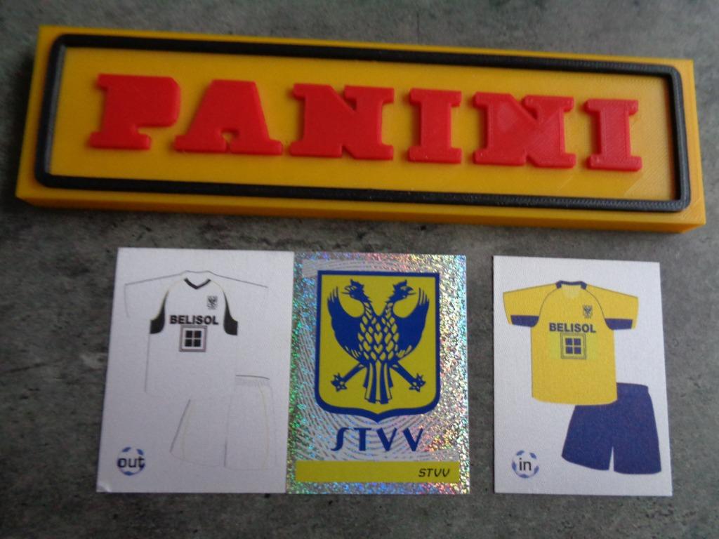 PANINI FOOTBALL 2012   st TRUIDEN   3 STICKERS  voetbal, Verzenden, Nieuw