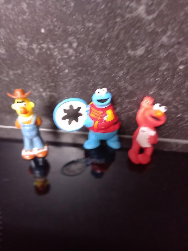 3 Sesamstraat figuurtjes - JHP, Verzamelen, Ophalen of Verzenden